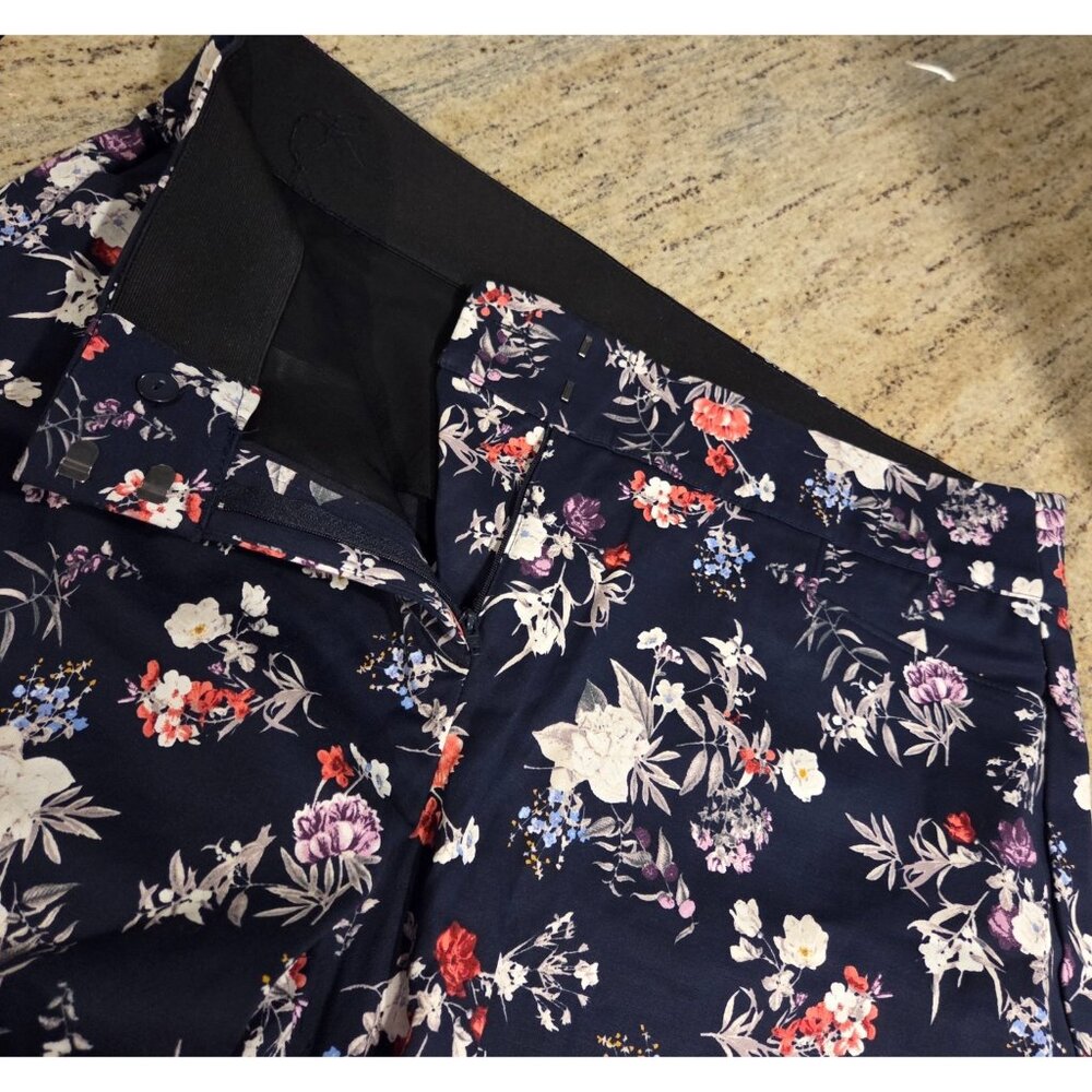 Lane Bryant Women Sz 20W The Allie Capri Floral Print Ruffle Hem 40x24" - Picture 9 of 15